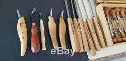 Swiss Made Carving Tools. Pfeil Woodworking Tools LOT 23 Wood Carving Tools