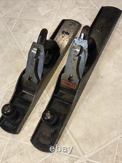 TWO Bailey Stanley No 6 & 7 wood working planes