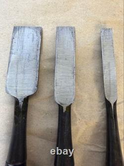 Takahashi Seisakusho Nomi Groove Cutter 3pc Set Woodworking Tools Pro