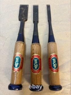 Takahashi Seisakusho Nomi Groove Cutter 3pc Set Woodworking Tools Pro