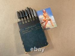 The C. T. D. Co. Antique Bit Set Woodworking Brace Twist Drill Bits Hand Tools