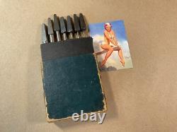 The C. T. D. Co. Antique Bit Set Woodworking Brace Twist Drill Bits Hand Tools