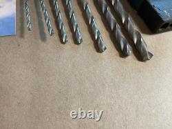 The C. T. D. Co. Antique Bit Set Woodworking Brace Twist Drill Bits Hand Tools