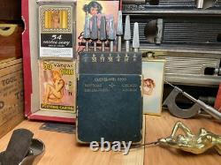 The C. T. D. Co. Antique Bit Set Woodworking Brace Twist Drill Bits Hand Tools