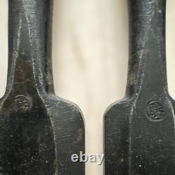 ToKinji Nomi Chisel Set 10 Pcs Woodworking Tool Used Vintage Made in Japan