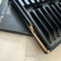 ToKinji Nomi Chisel Set 10 Pcs Woodworking Tool Used Vintage Made in Japan