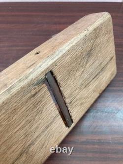 Tohtenryu Kanna Hand Plane Vintage Japanese tool Woodworking Long Blade