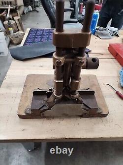 Tools miter Cutter Press collectible trim woodworking vintage