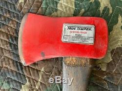 True Temper vintage axe 35m1k new never used collectible wood working 3.5 lb USA