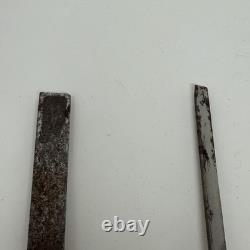 ULMIA Marke Spannsage 7-Piece Woodworking Chisel Set Germany Beechwood Handles