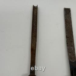 ULMIA Marke Spannsage 7-Piece Woodworking Chisel Set Germany Beechwood Handles