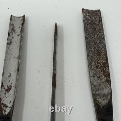 ULMIA Marke Spannsage 7-Piece Woodworking Chisel Set Germany Beechwood Handles