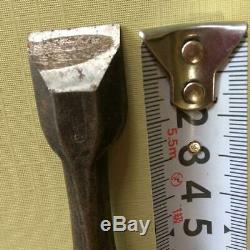 USED Japanese Carpenter Tool Nomi 7 Wood Chisels Set Vintage Woodworking D0013
