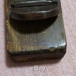 USED Japanese Hand Plane Kanna Carpenter Tool Woodworking Signed Japan D0029