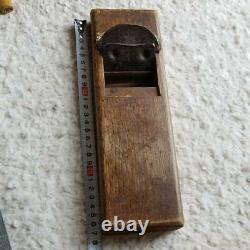 USED Japanese Hand Plane Kanna Carpenter Tool Woodworking Signed Japan D0073