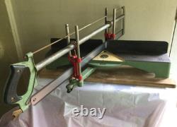 Ulmia 352, German miter box. Collectible woodworking saw tool. New Blade Mitre