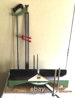 Ulmia 352, German miter box. Collectible woodworking saw tool. New Blade Mitre