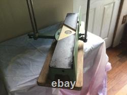 Ulmia 352, German miter box. Collectible woodworking saw tool. New Blade Mitre