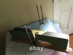 Ulmia 352, German miter box. Collectible woodworking saw tool. New Blade Mitre