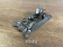 Ultra Rare Antique Edward Preston Adjustable Side Rebate Plane Woodwork Tool