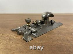 Ultra Rare Antique Edward Preston Adjustable Side Rebate Plane Woodwork Tool