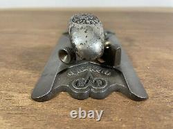 Ultra Rare Antique Edward Preston Adjustable Side Rebate Plane Woodwork Tool