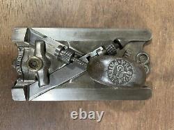 Ultra Rare Antique Edward Preston Adjustable Side Rebate Plane Woodwork Tool