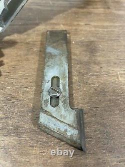 Ultra Rare Antique Stanley No. 196 Curve Rabbet Plane Woodwork Tool