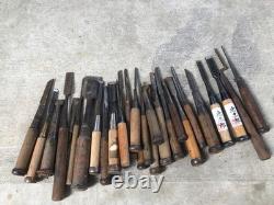 Unknown Brand Nomi 27 Piece Chisel Set E98 Woodworking Tools Ready to Use
