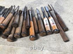 Unknown Brand Nomi 27 Piece Chisel Set E98 Woodworking Tools Ready to Use