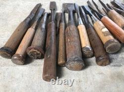Unknown Brand Nomi 27 Piece Chisel Set E98 Woodworking Tools Ready to Use