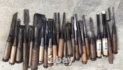 Unknown Brand Nomi 27 Piece Chisel Set E98 Woodworking Tools Ready to Use