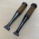 Unknown Chisel Set 2pc Woodworking Tool Hand Tool Vintage Ready to Use Quality