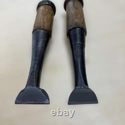 Unknown Chisel Set 2pc Woodworking Tool Hand Tool Vintage Ready to Use Quality