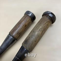 Unknown Chisel Set 2pc Woodworking Tool Hand Tool Vintage Ready to Use Quality