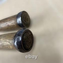 Unknown Chisel Set 2pc Woodworking Tool Hand Tool Vintage Ready to Use Quality