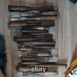 UnknownBrand 17pc Gouge Set Woodworking Chisels Hand Tools Used For DIY