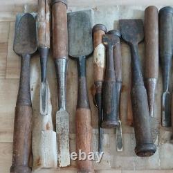UnknownBrand 17pc Gouge Set Woodworking Chisels Hand Tools Used For DIY