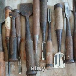 UnknownBrand 17pc Gouge Set Woodworking Chisels Hand Tools Used For DIY
