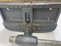 Used Craftsman 10 Quick Release Woodworking Bench Vise 10R-2A 11-1/4 Open USA