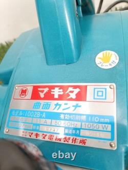 Used Makita 1003B-A Curvature Plane 110mm Woodworking Tool Excellent Condition