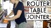 Using A Router Table As A Jointer Router Tips How To Woodworking No Jointer