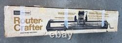 VINTAGE CRAFTSMAN ROUTER CRAFTER 720.25250 With Original Factory Box/manual