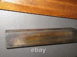 VINTAGE PIKE LILY WHITE WASHITA SHARPENING STONE 9 x 2 LABELLED IN WOOD BOX