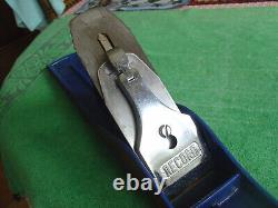 VINTAGE RECORD PLANE No. 07 SMOOTH BOTTOM WOODWORKING JOINTER PLANE ENGLAND