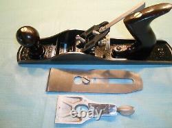 VINTAGE STANLEY BAILEY USA No 5 SMOOTH BOTTOM WOODWORKING 14 WOOD PLANE