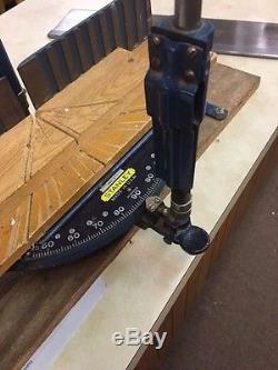 VINTAGE STANLEY NO. 60 MITER BOX SAW USA WOODWORKING with 26 Saw Blade
