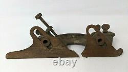VTG Antique Stanley 55 Universal Combination Plane Cutters Woodworking Tool DB21