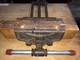 VTG COLUMBIAN 3-C CLEVELAND Under Bench Woodworking Wood Vise Clamp Tool Cast