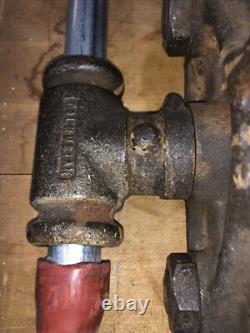 VTG COLUMBIAN 3-C CLEVELAND Under Bench Woodworking Wood Vise Clamp Tool Cast